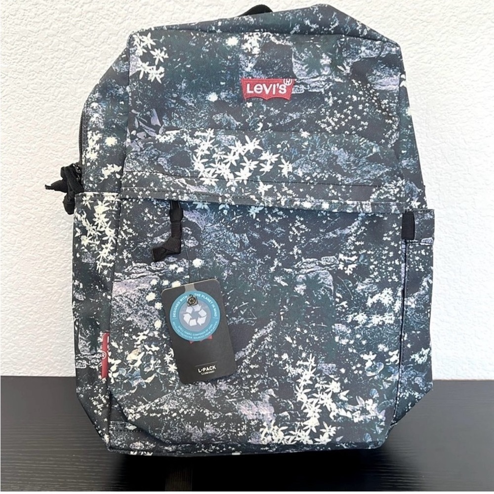 Levi's Blue Distressed Sustainable Fashion Bag